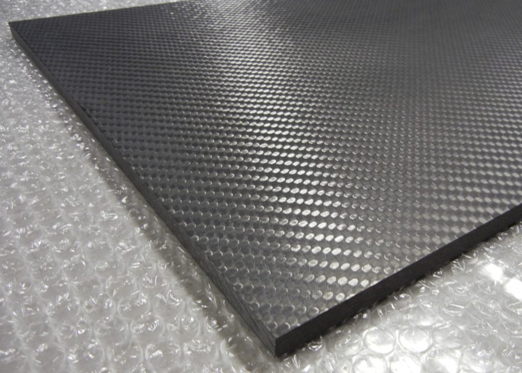 Thick carbon fiber plate