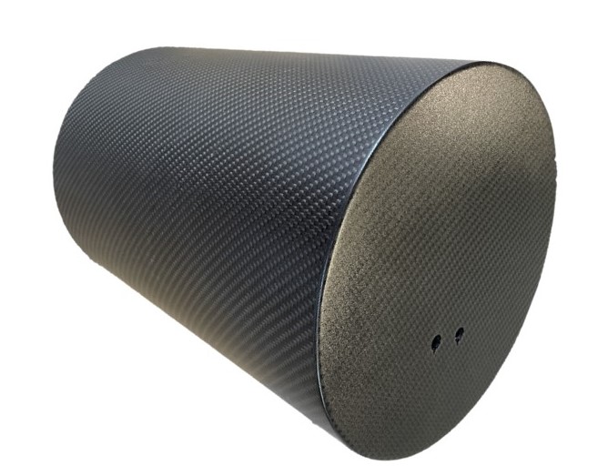 Carbon Fiber Tube With End Plate
