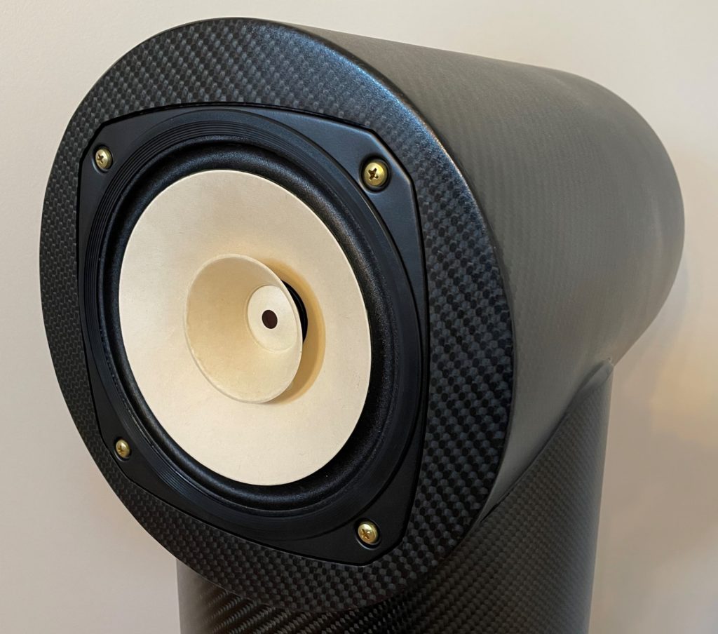 Carbon Fiber Speaker Front