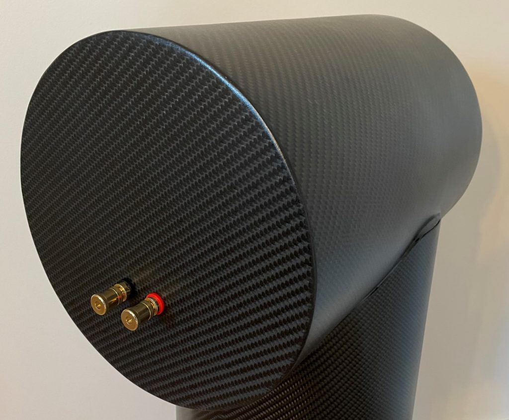 Carbon Fiber Speaker Rear
