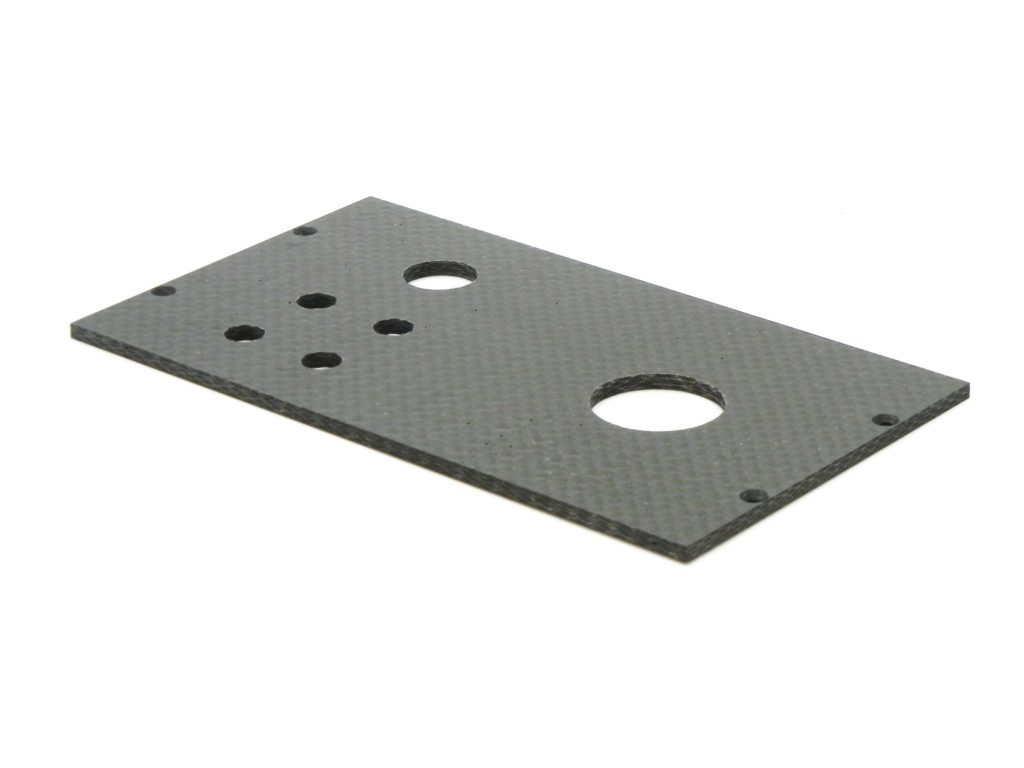 Carbon Fiber Machined Plate