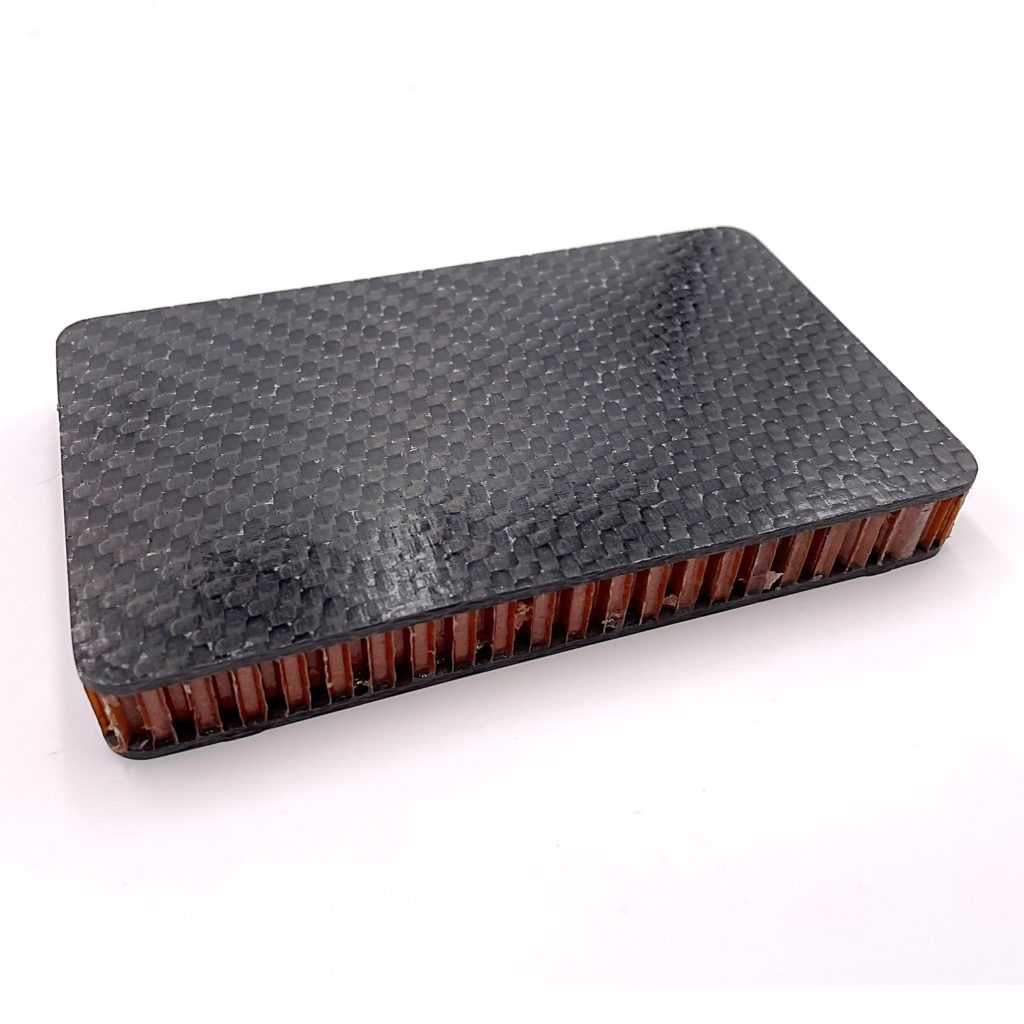 Carbon Fiber Flax Linen Core Sheet - 1/16 x 24 x 24