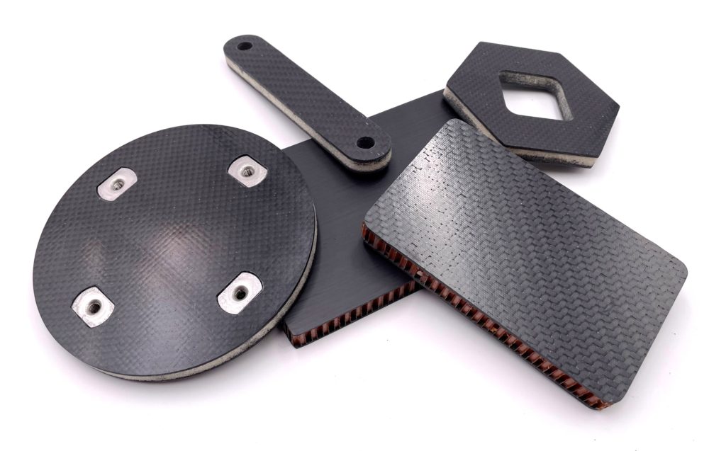 Carbon Fiber Foam Core and Honeycomb Core Parts