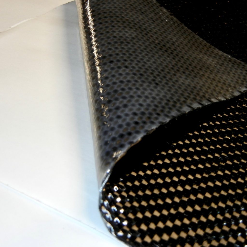 12K Woven Carbon Fiber Prepreg - Resin Side